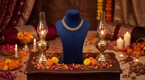 Diwali Jewellery Trends Overview: Gold Necklaces, Earrings, Bangles and Festive Accessories