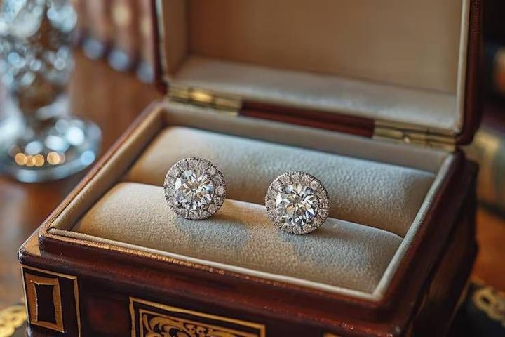 Lunessa Cushion Diamond Solitaire Stud Earrings Overview With Diamond Jewelry Features and Styling Ideas