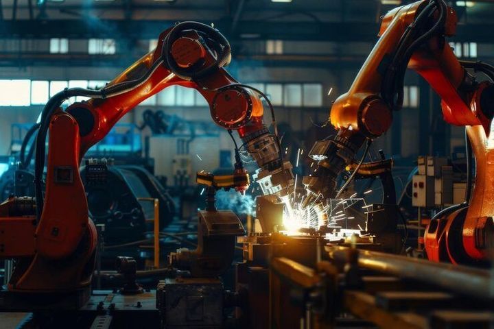 Hướng dẫn về rô-bốt hàn công nghiệp: Quy trình, thiết bị, ứng dụng và những yếu tố cần xem xét
