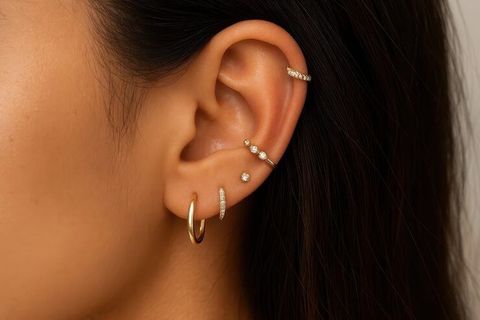 Ear Piercings Guide: Popular Placements, Jewelry Types, Healing Times and Care Tips