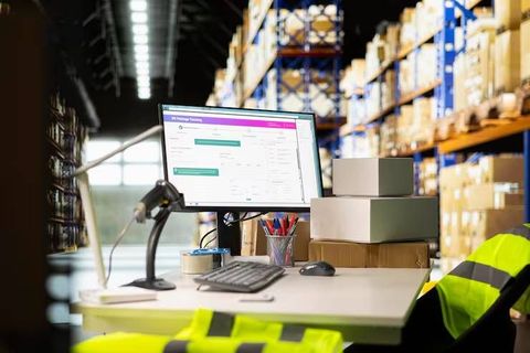 Port Logistics Management System Overview With Digital Logistics Technology and Operational Information
