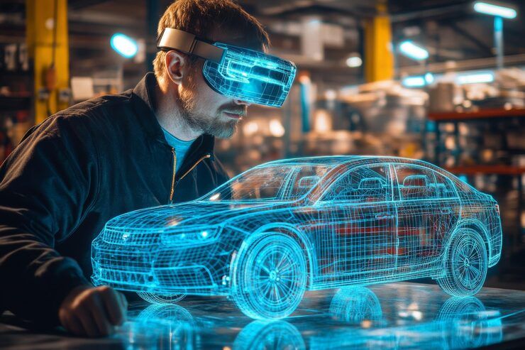 Exploring AR in the Automotive Industry: Guide to Smart Technology