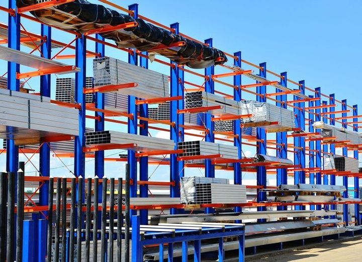 Explore Industrial Pallet Racking Beams With Warehouse Design and Material Handling Details