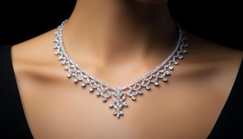 Diamond Necklace Knowledge: Designs, Diamond Characteristics, Settings, Lengths and Features